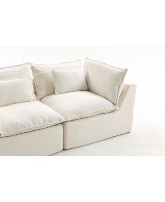 Cloud Couch Oversized Modular Sectional Sofa, 2-Seat