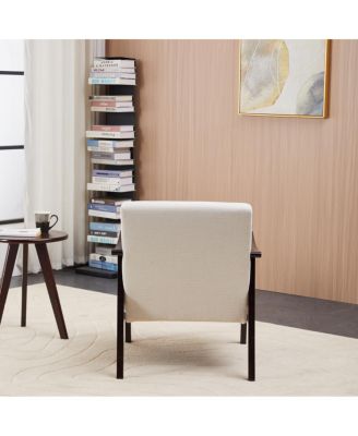 Modern armchair with high back