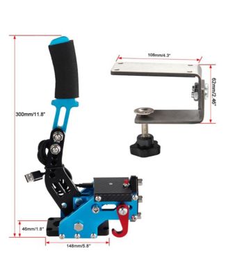 14Bit PS4/PS5 Racing Handbrake with Hall Sensor – Progressive Brake for Logitech G29