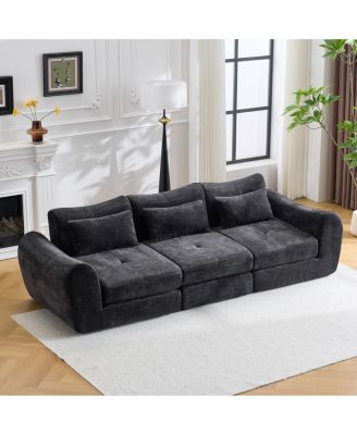Modular Cloud Sofa, Convertible Folding Sofa Bed, Sectional Cushioned Sofa