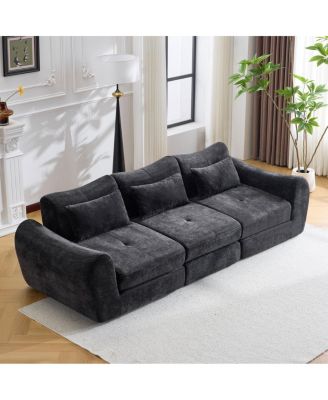 Modular Cloud Sofa, Convertible Folding Sofa Bed, Sectional Cushioned Sofa