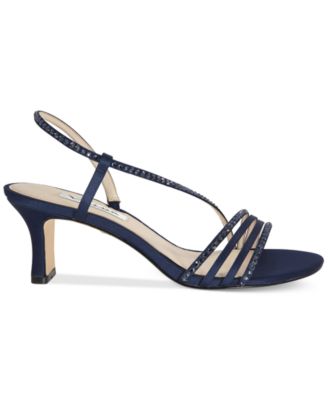 nina gerri evening sandals navy