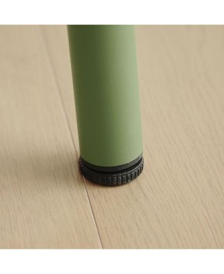 Sella long green outdoor dining table for villa, courtyard, balcony, garden