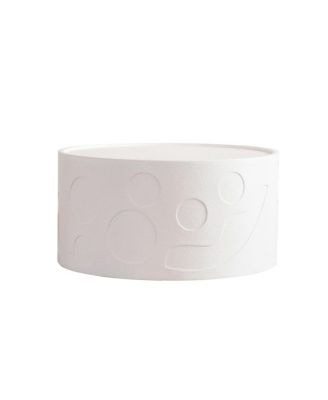 Round Handcrafted Wooden Side Table, Sturdy Pedestal, Living Room Furniture