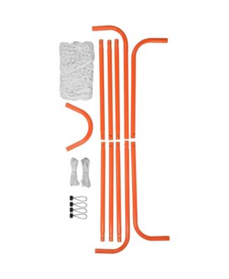 6 x 6 Ft Lacrosse Goal with Steel Frame and Carry Bag