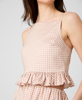Women's Lilah Stretch Gingham Top