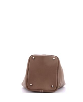 Pre-Owned HERMES MM Picotin Lock Bag Clemence