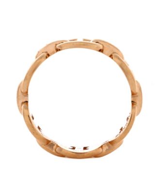 Pre-Owned HERMES Chaine d'Ancre Enchainee Ring