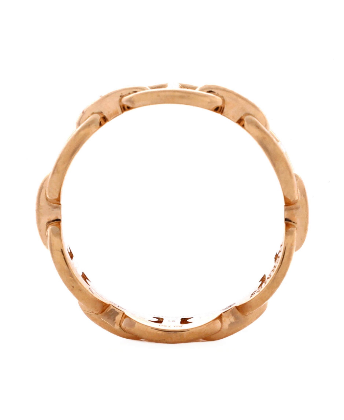 Pre-Owned HERMES Chaine d'Ancre Enchainee Ring
