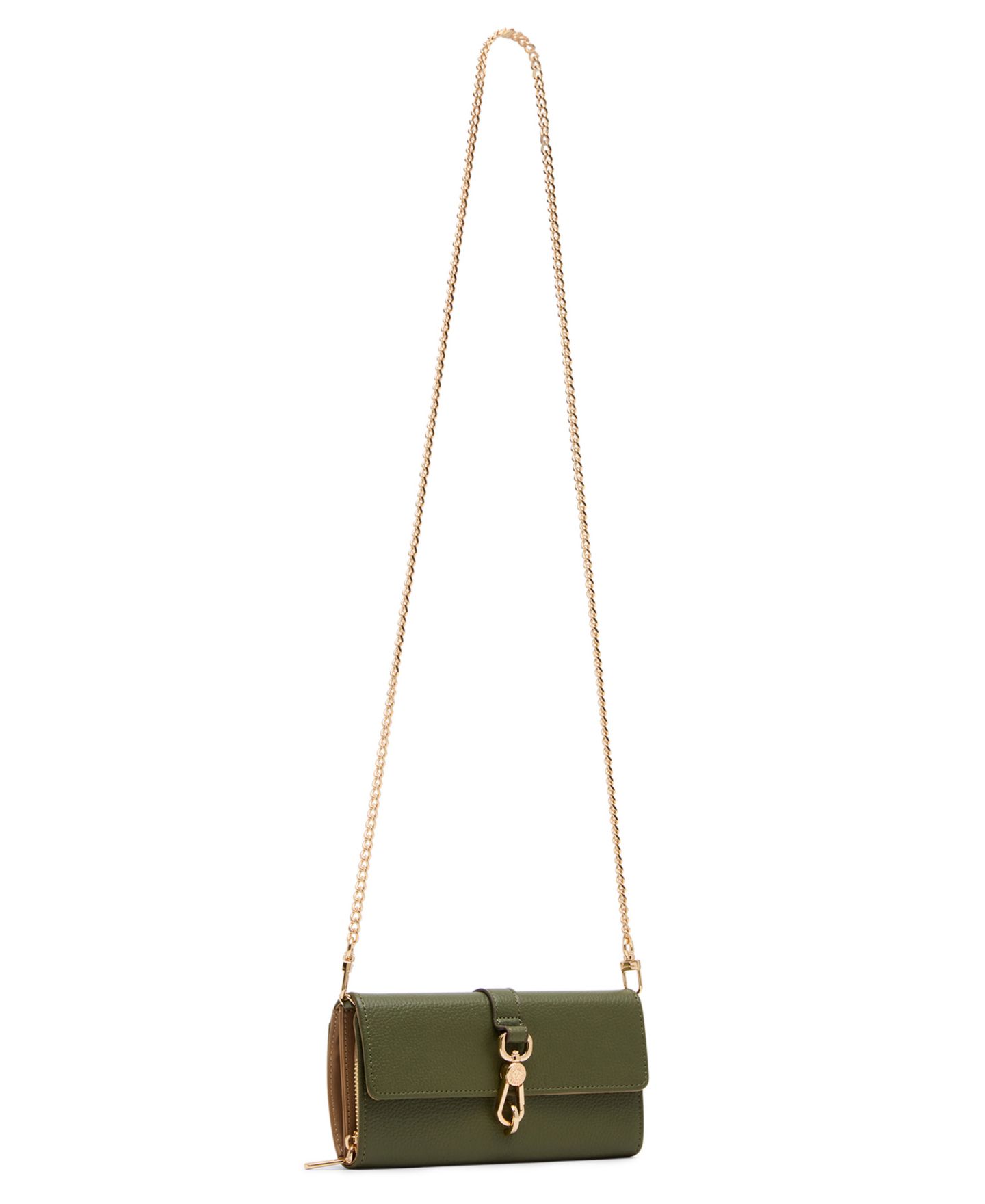 Женская сумка Anne Klein Mini Clasp Shoulder Handbag, цвет: Зелёный — фото 3