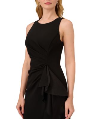 Women's Organza Crepe High-Low Gown