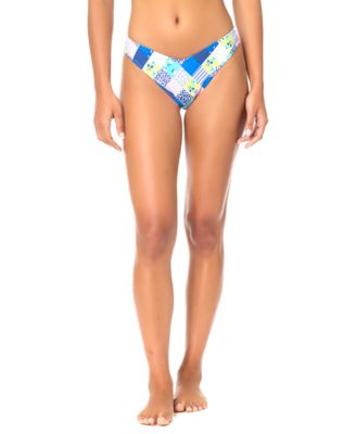 Women's Oahu Printed Pull-On Swim Bottoms