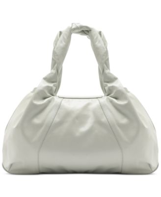 Rita Extra-Large Decorative Tassel Snap Button Hobo Bag