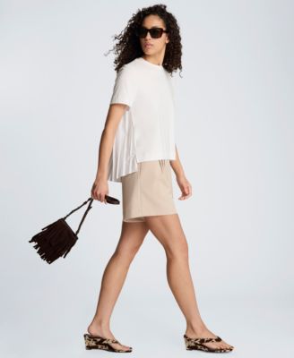 Women's High-Rise Side Zip Shorts