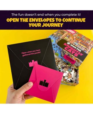 1000 Piece Jigsaw Puzzle for Adults – Premium Box Packaging with Extra Fun Challenges Perfect for Relaxation & Creativity & Gift Giving