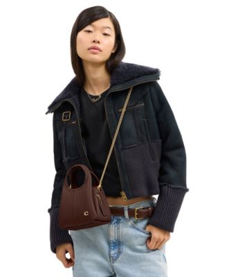 Lana Mini Pebble Leather Shoulder Bag 19