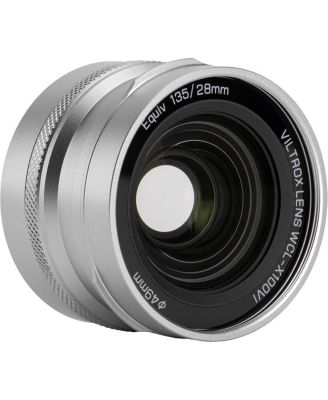 WCL-X100VI Wide Conversion Lens for Fujifilm X100 Series Cameras, Silver