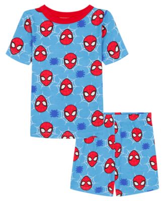 Spider-Man Toddler Boys' 2T-4T My Hero Spiderman T-Shirt and Shorts, 2-Piece Set - Assorted