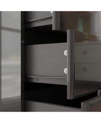 8-Drawer Wood Double Dresser Chest of Drawers