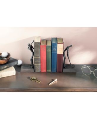 Golfers Iron Bookend Set – Golf Home and Office Decor