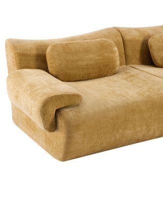 Modular Combination Armchair, Extra-Large Chenille Deep-Seat (3+1 Seater)