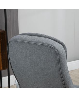 High Back Home Office Executive Chair with Adjustable Height and Thick Padding