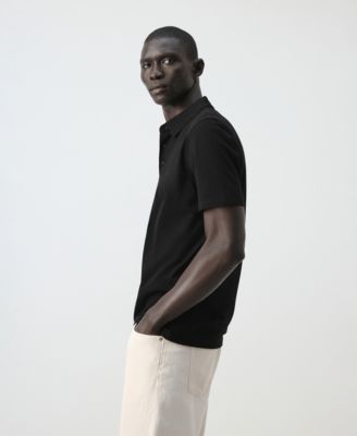 Men's Slim Fit Pique Polo Shirt