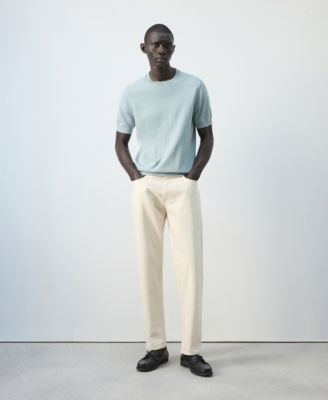 Men's Cotton Fine-Knit T-Shirt