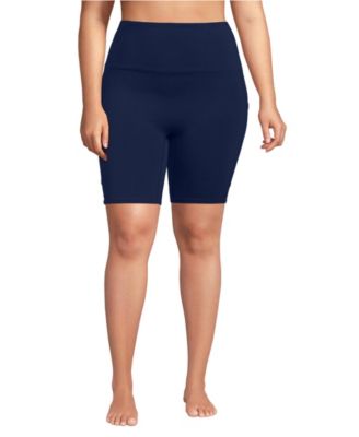 Women's Plus Size Tugless QuickDry 7" Swim Bike Shorts