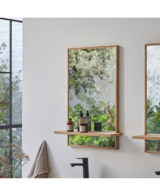 Teak Wood Mirror Galyno