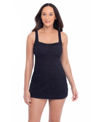 Women's Chlorine Resistant Skater Swim Dress