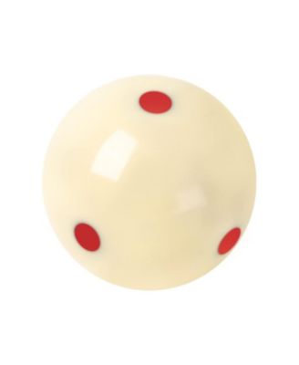 2 1/4-Inch 6 Red Dot Training Cue Ball, AAA-Grade PRO Cup Standard Pool Billiard Cue Ball