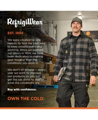 Men's Heavyweight Flannel Work Shirt - Warm Durable Button-Up Shirt