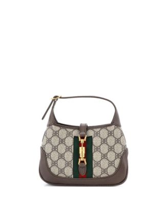Mini x Gucci The Hacker Project Jackie 1961 Hobo BB Coated Canvas
