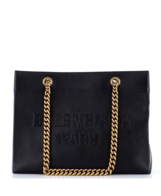 Medium Duty Free Chain Tote Leather