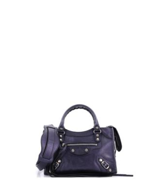 Mini City Classic Studs Bag Leather