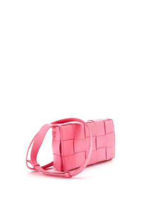 Cassette Crossbody Bag Maxi Intrecciato Leather