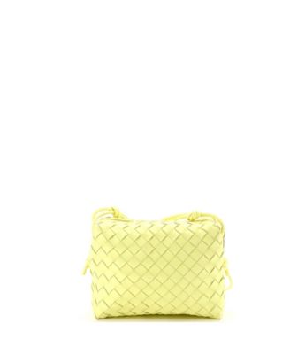 Small Loop Crossbody Bag Intrecciato Nappa