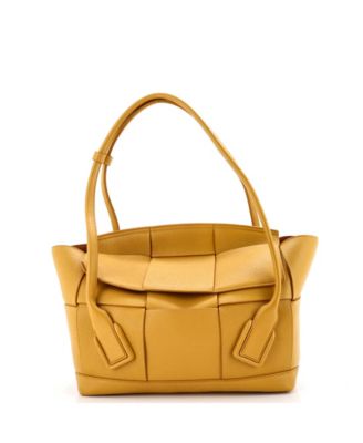 Medium Arco Bag Maxi Intrecciato Leather