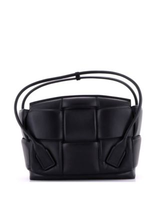 Large Arco Bag Padded Maxi Intrecciato Leather