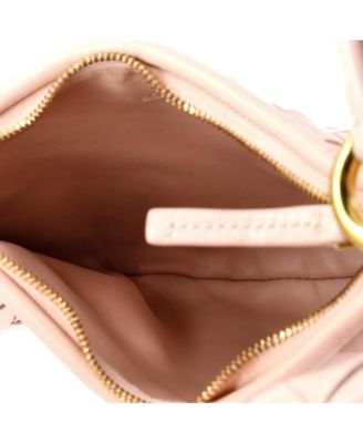 Small Gemelli Shoulder Bag Intrecciato Leather