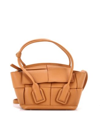 Small Arco Bag Maxi Intrecciato Leather