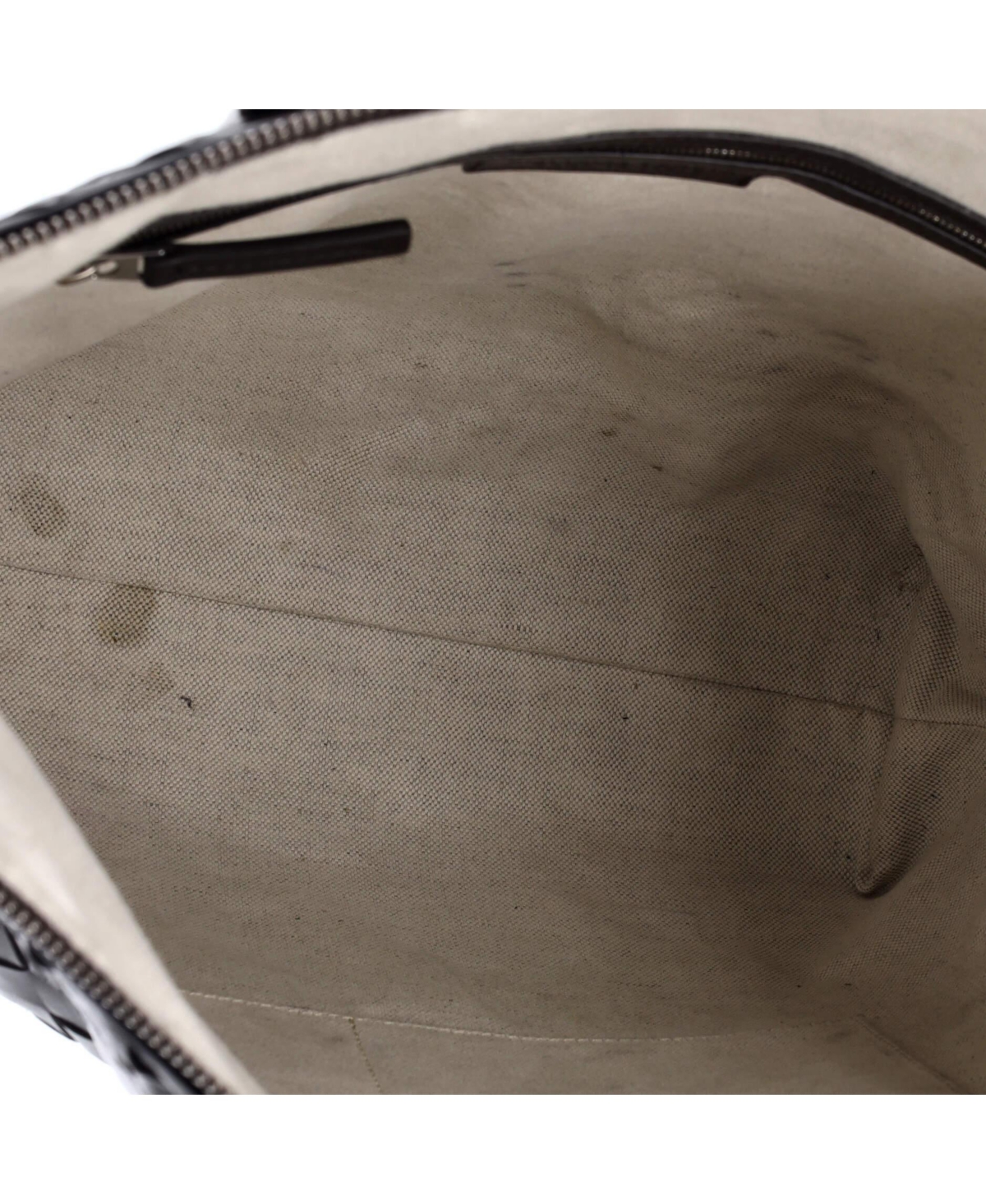 Pre-Owned Bottega Veneta North South Convertible Zip Tote Intrecciato Leather