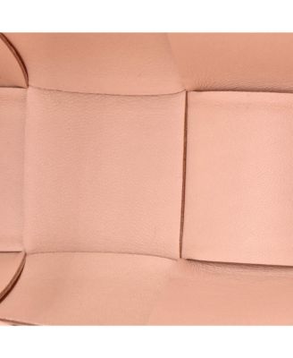 East West Arco Top Handle Shoulder Bag Maxi Intrecciato Leather