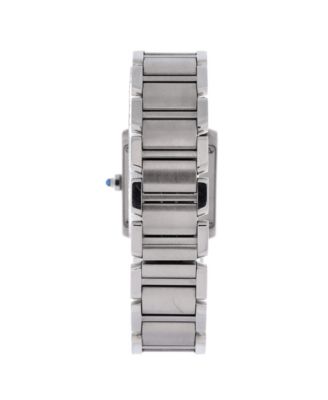 Tank Francaise Quartz Watch in Stainless Steel 20mm