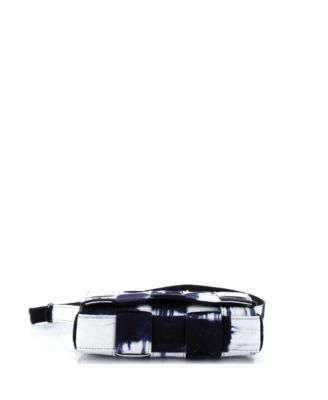 Cassette Crossbody Bag Maxi Intrecciato Tie Dye Denim