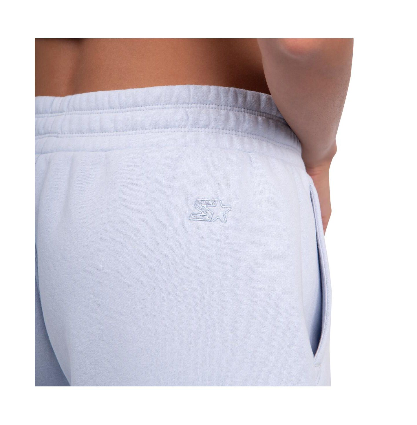 Женские шорты Starter Blue Golden State Warriors Pastel High Waisted — фото 3
