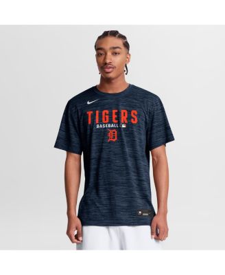 Men's Navy Detroit Tigers Authentic Collection Velocity Dri-FIT T-Shirt