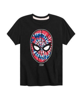 Boys' 8-20 Spiderman Flag Fill Short-Sleeve Graphic T-Shirt