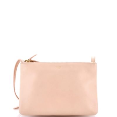 Small Trio Crossbody Bag Leather